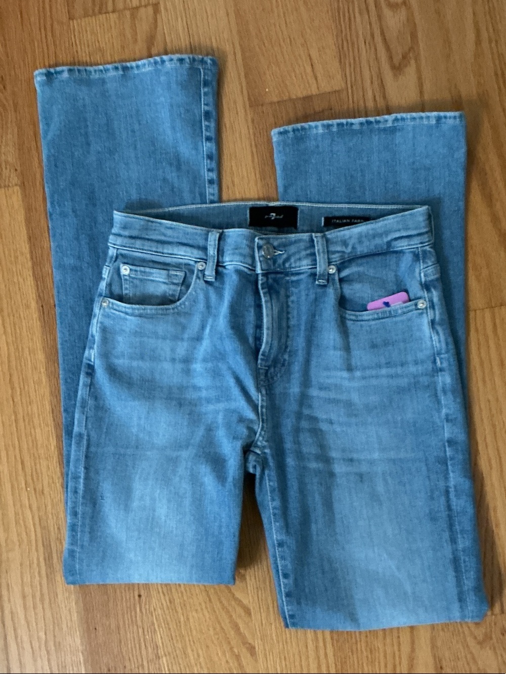 7 For All Mankind Bloom Bootcut Jeans